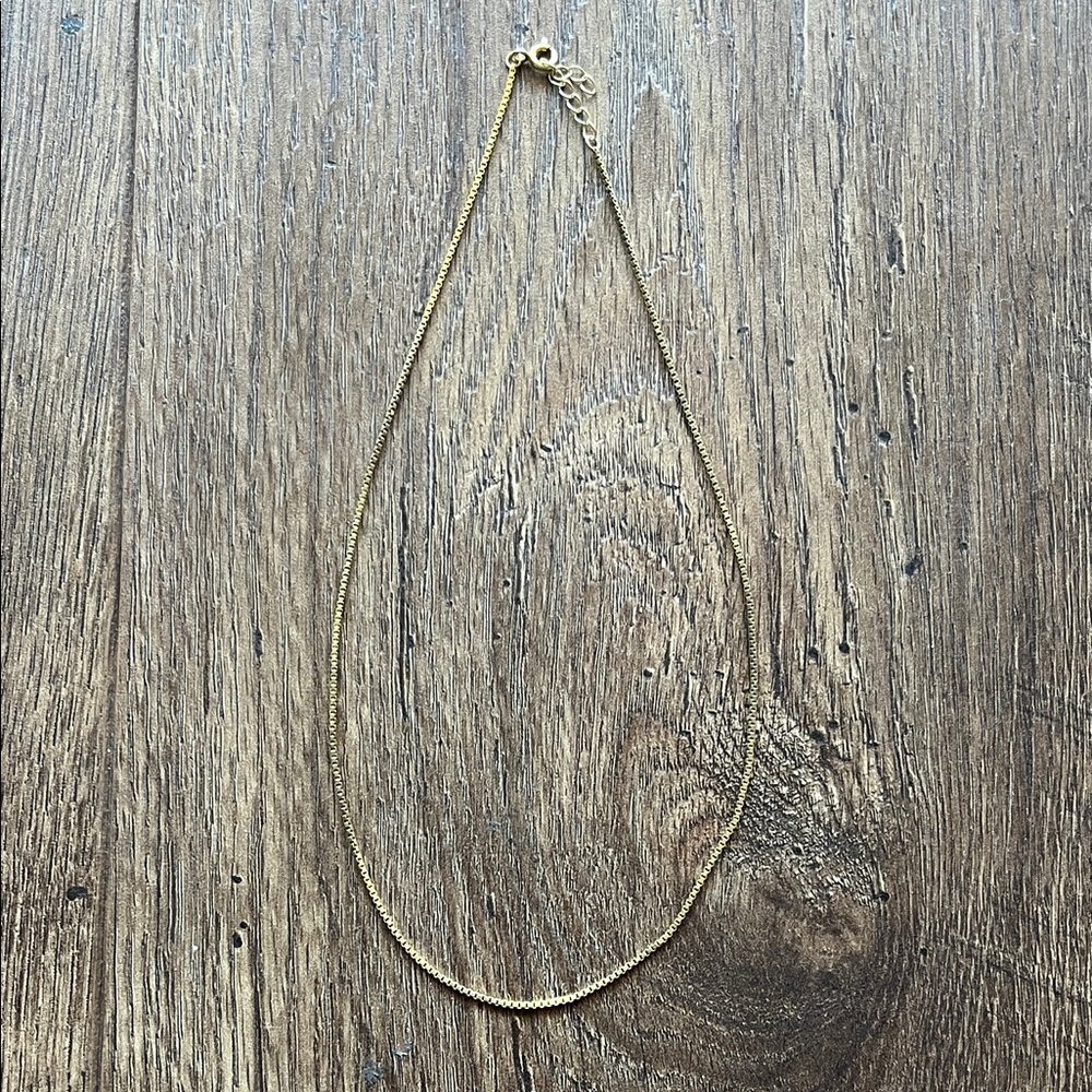 🌸Closet Clean Out🌸 Gold Filled Box Chain Necklace